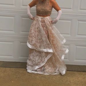 Cream/Neutral Colored Dress